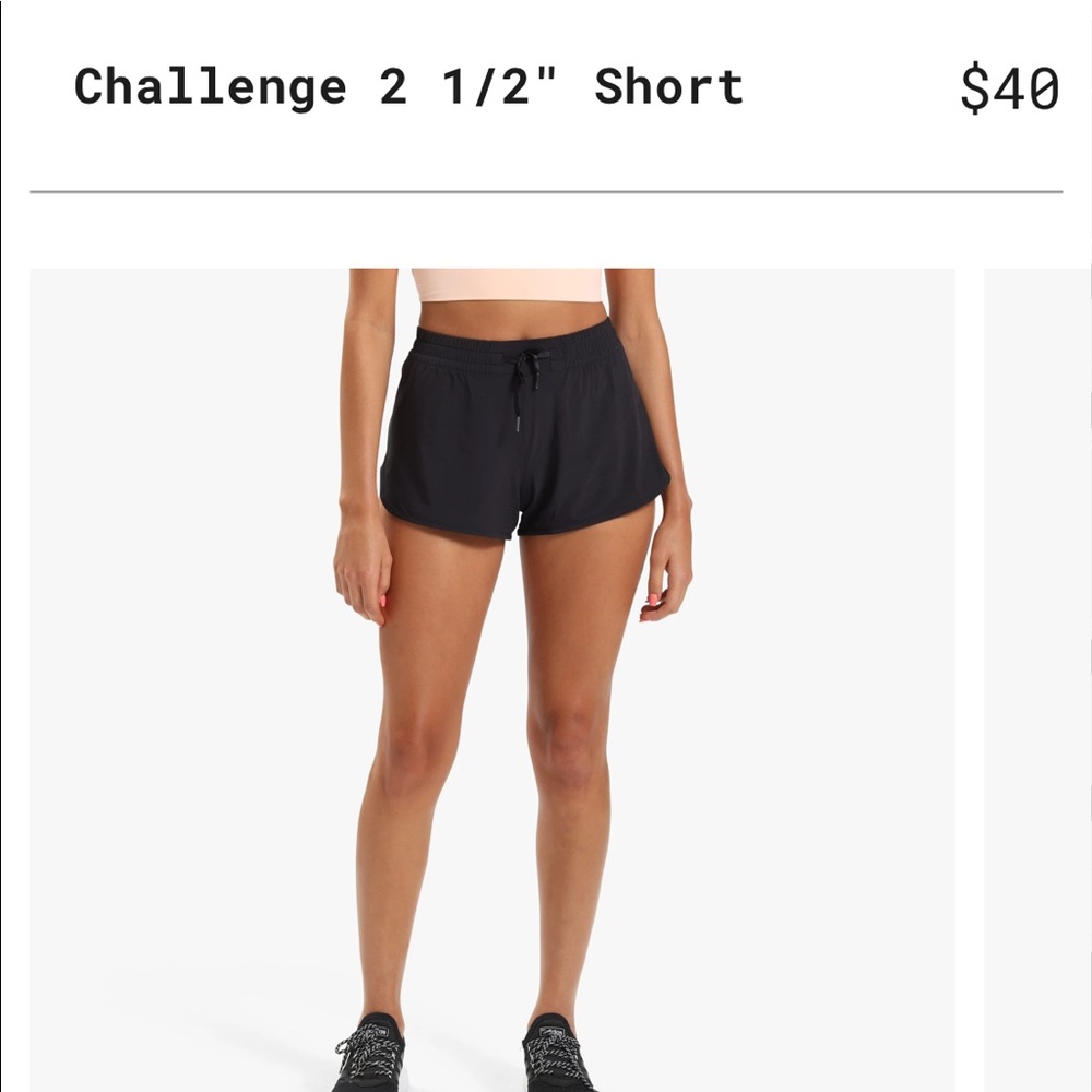 stori. challenge shorts